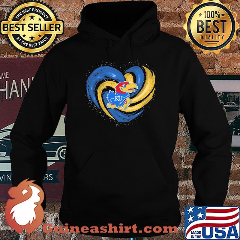 Kansas Jayhawks KU Baseketball Shirt Hoodie