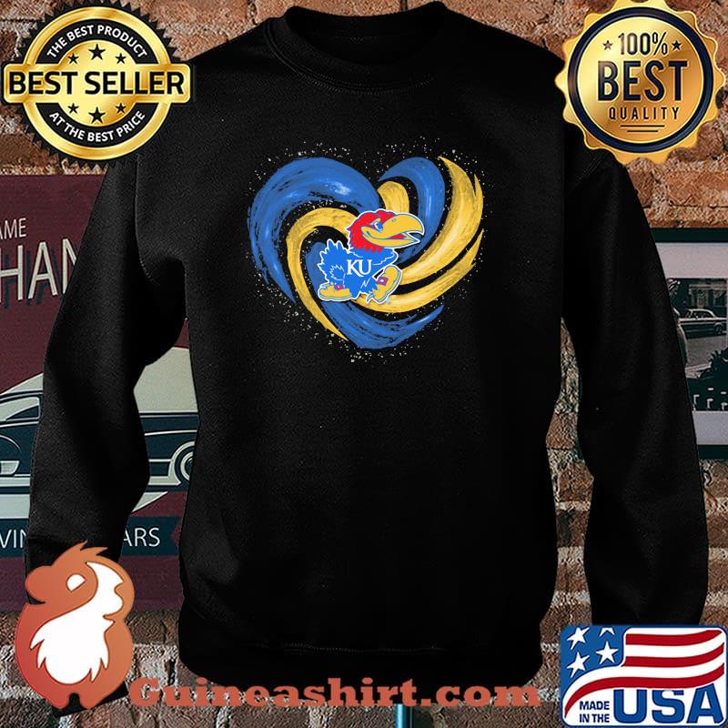 Kansas Jayhawks KU Baseketball Shirt Sweater