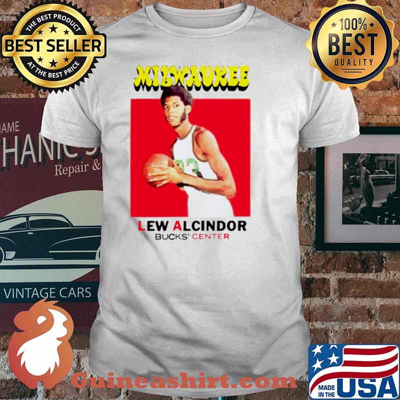 Kareem Jabbar Milwaukee lew alcindor buck’s center shirt