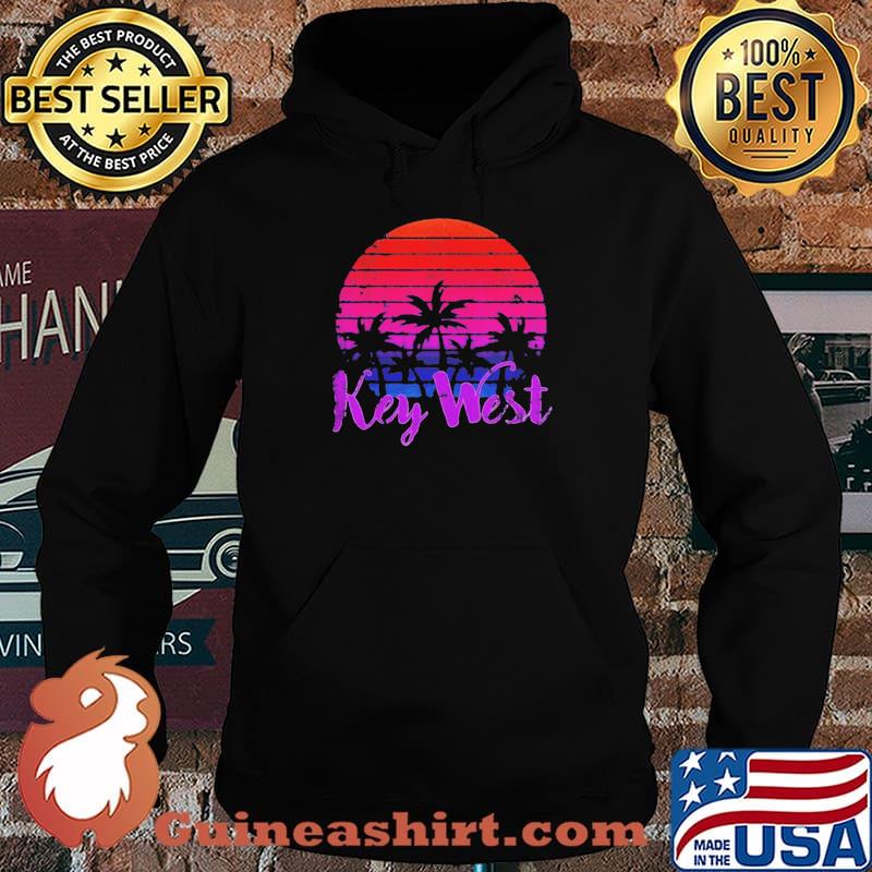 Key West Florida Family Beach Vacation Retro Hoodie