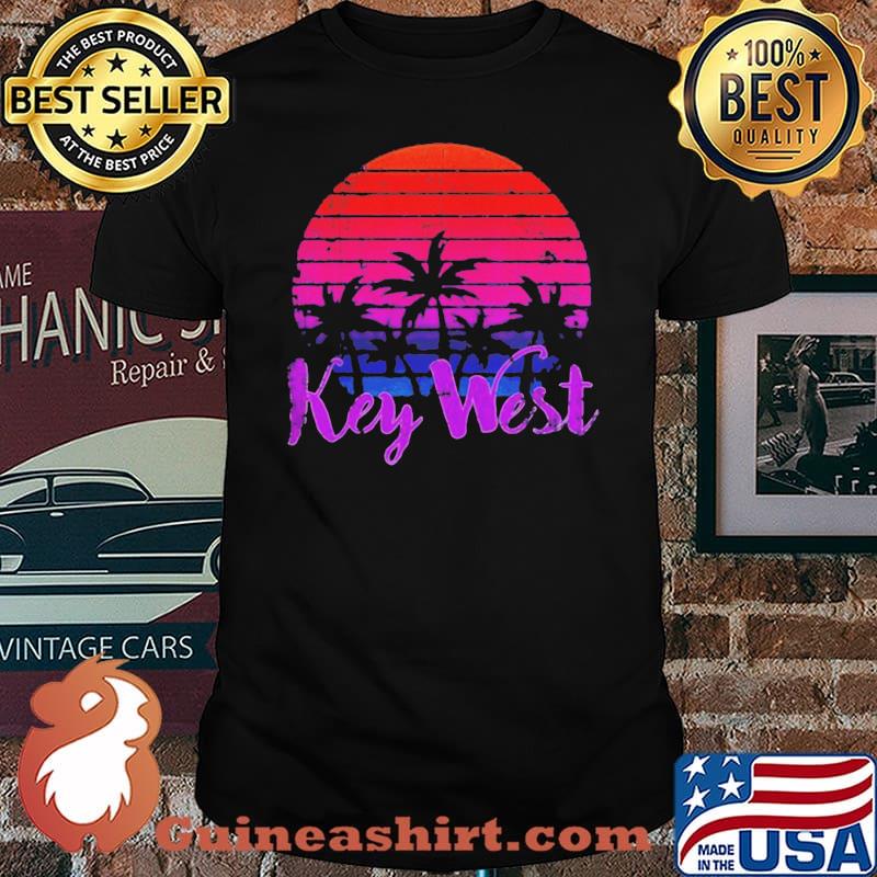 Key West Florida Family Beach Vacation Retro shirt