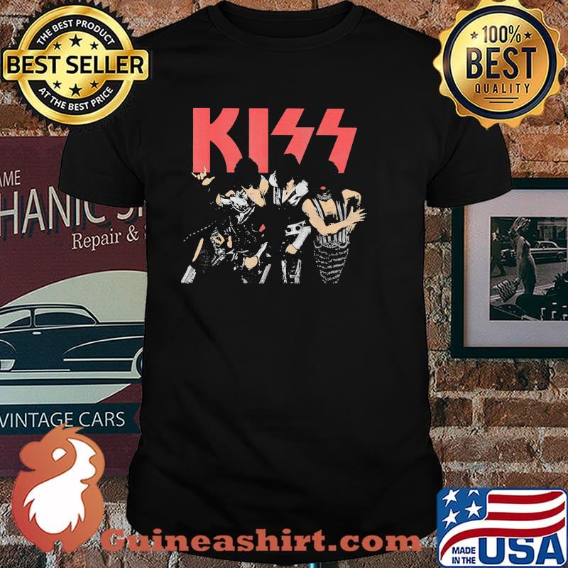 Kiss Band Music All Player Team Shirt