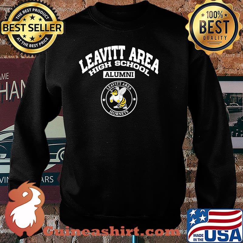 Leavitt Area High School Alumni Hornets Bee Logo Shirt Sweater