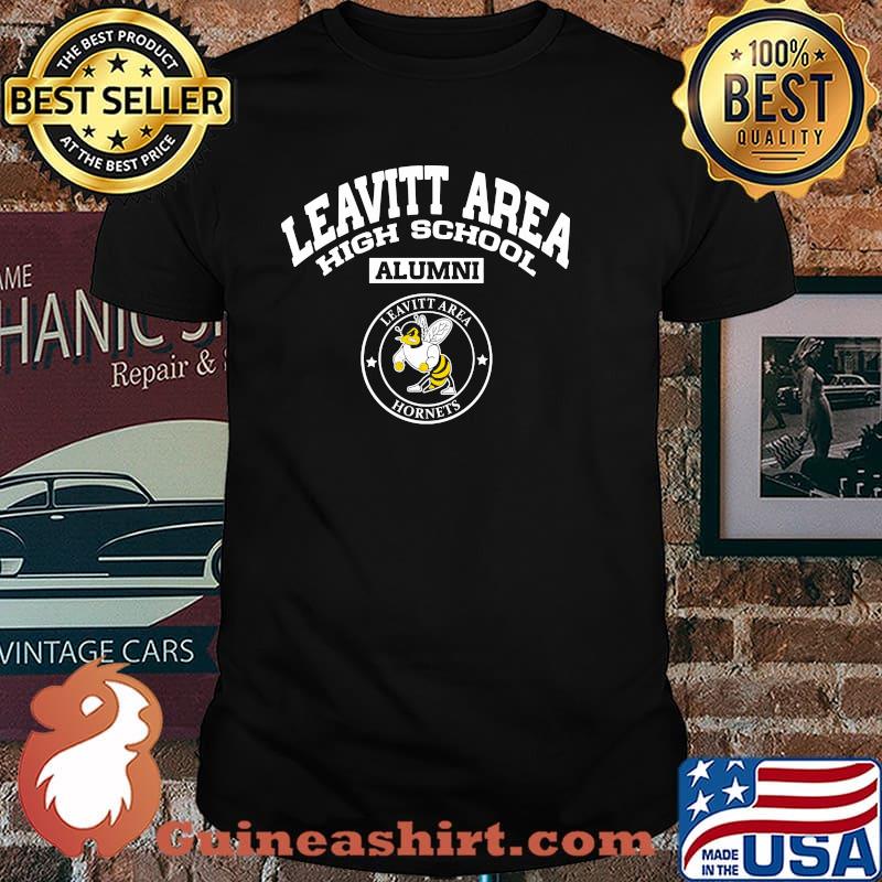 Leavitt Area High School Alumni Hornets Bee Logo Shirt