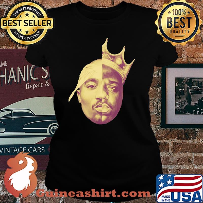 Listen To Tupac Ft. Biggie And Ja Rule Thug Love Shirt Laides tee