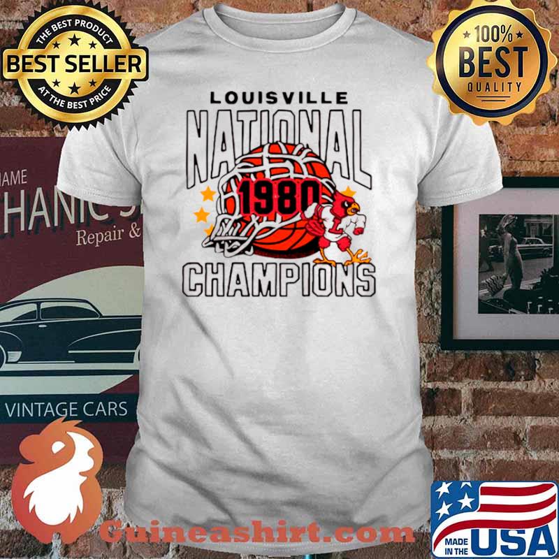 Louisville National 1980 Champions Basketball shirt