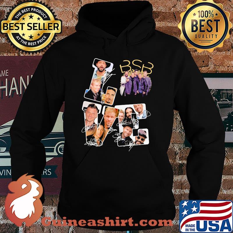 Love Backstreet Boys Signature Shirt Hoodie