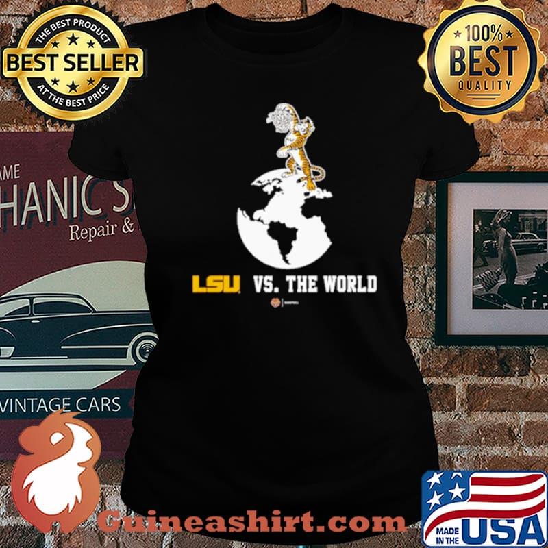 LSU Basketball vs The World 2021 Laides tee