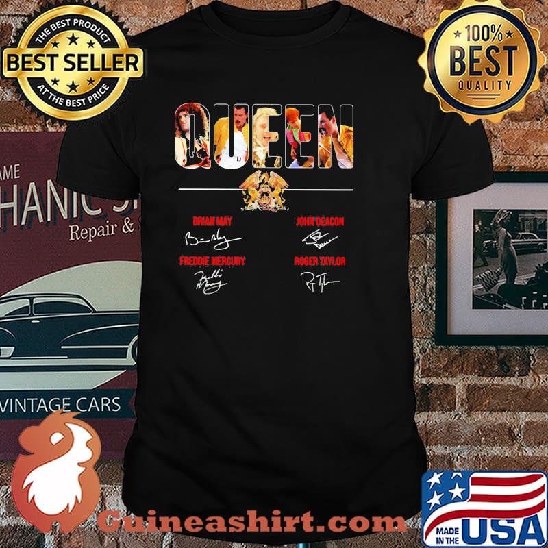 Queen Band Music Signature Shirt