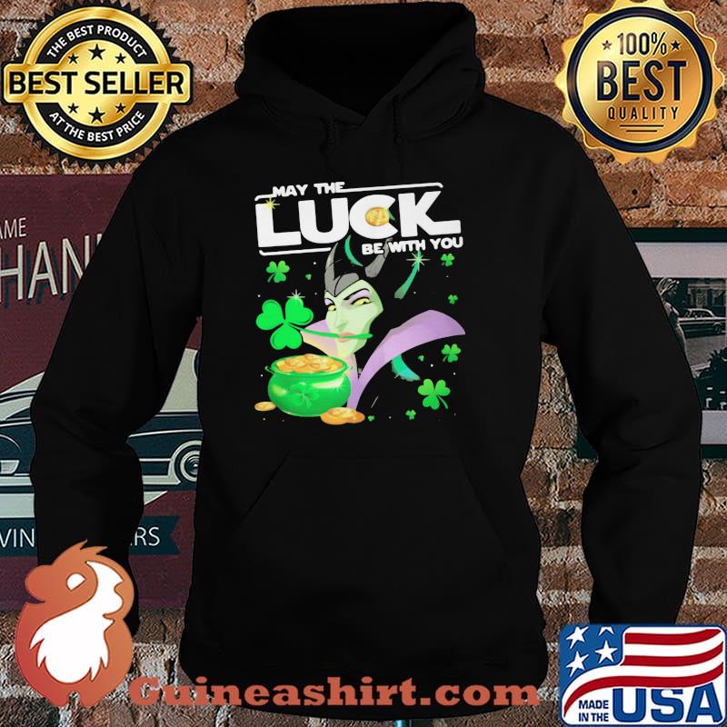 MALEFICENT MAY THE LUCK BE WITH YOU ST PATRICKS DAY SHIRT