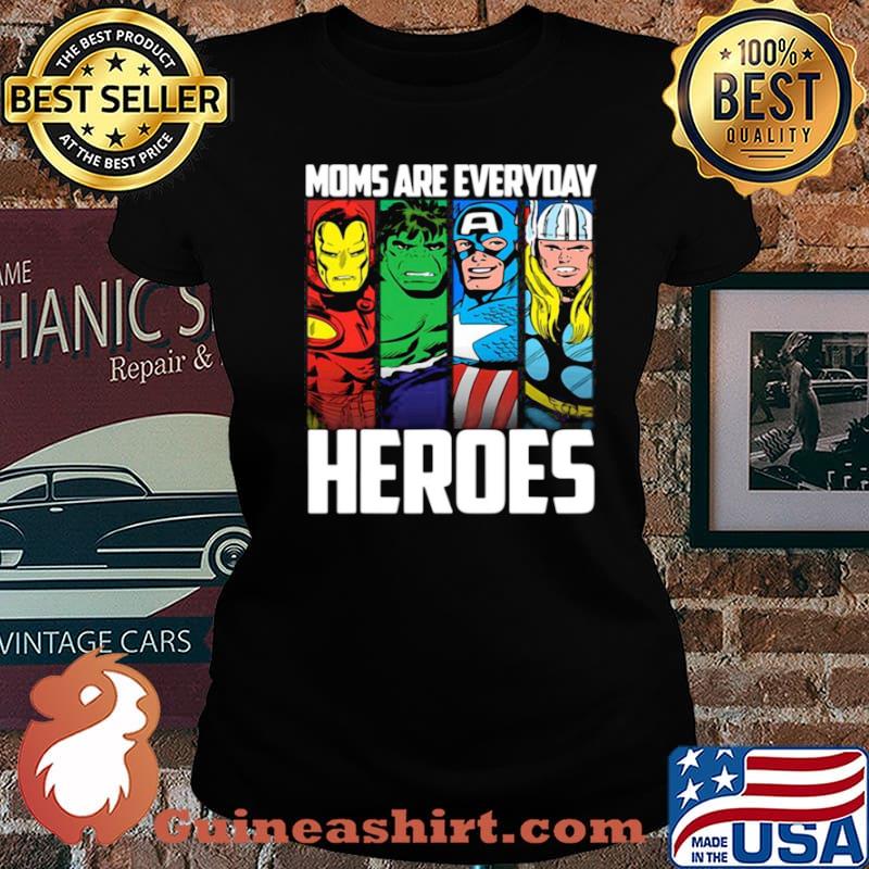 Marvel Mother’s Day Mom Are Everyday Heroes Laides tee