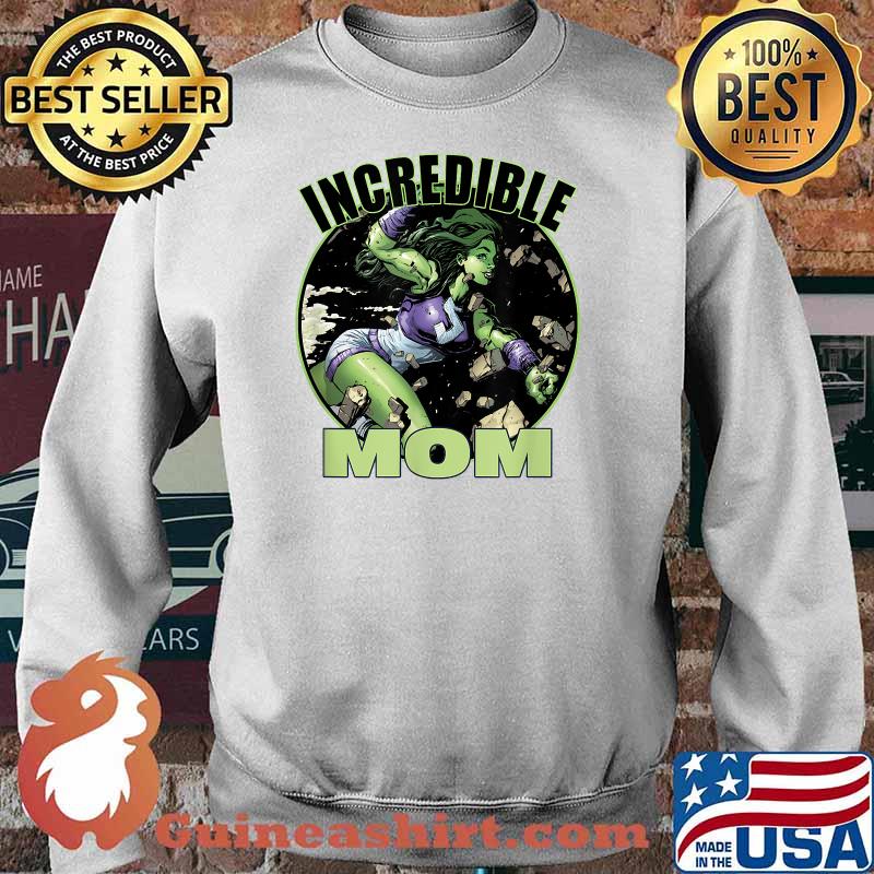 Marvel She Hulk Incredible Mom Portrait Shirt Sweater
