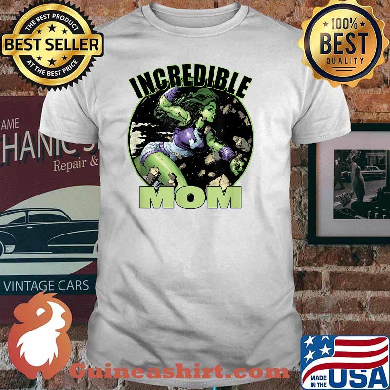 Marvel She Hulk Incredible Mom Portrait Shirt
