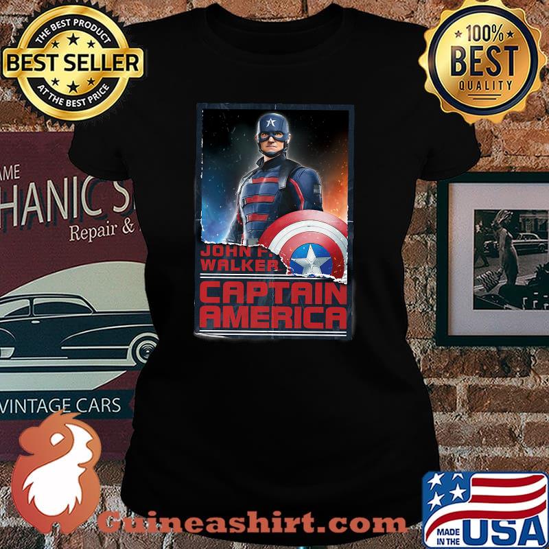 Marvel The Falcon and the Winter Soldier New Captain America Shirt Laides tee