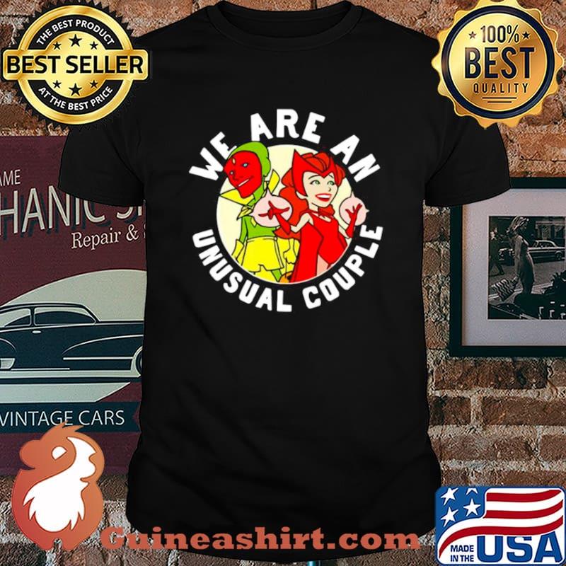 Marvel Wandavision Halloween We Are An Unusual Couple shirt