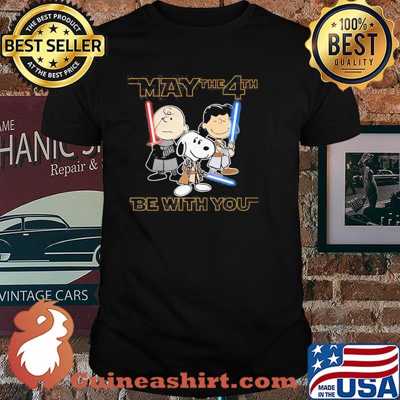 May The 4th Be With You Snoopy Charlie Shirt