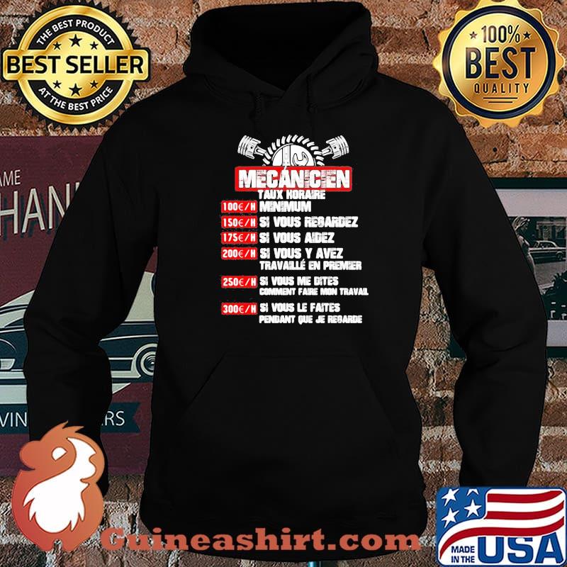 Mecanicien Taux Koraire Minium Shirt Hoodie