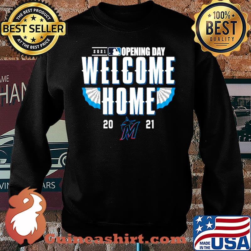 Miami Marlins 2021 Opening Day Welcome Home Sweater