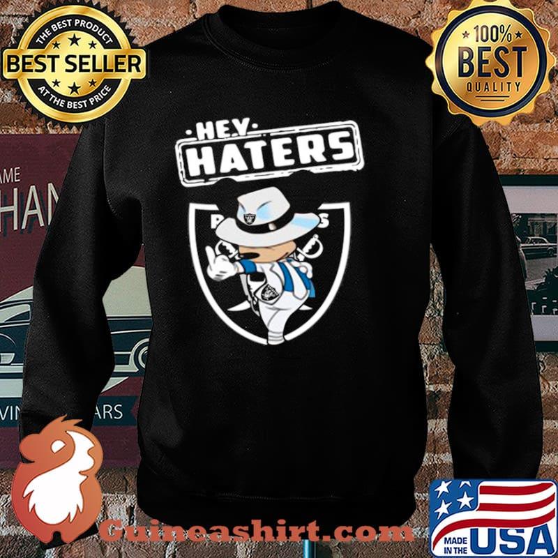 Mickey Mouse Las Vegas Raiders hey haters Sweater