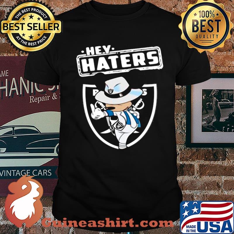 Mickey Mouse Las Vegas Raiders hey haters shirt