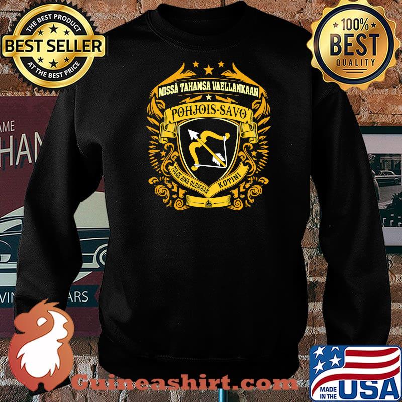 Missa Tahansa Vaellankaan Pohjois Savo Shirt Sweater