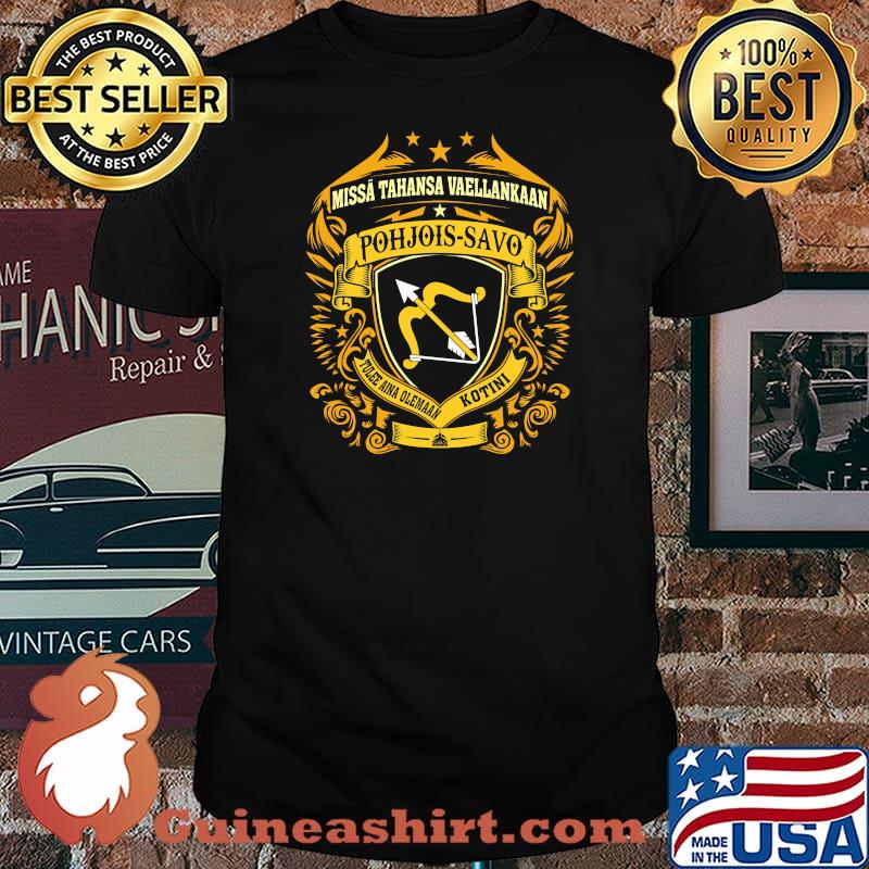 Missa Tahansa Vaellankaan Pohjois Savo Shirt