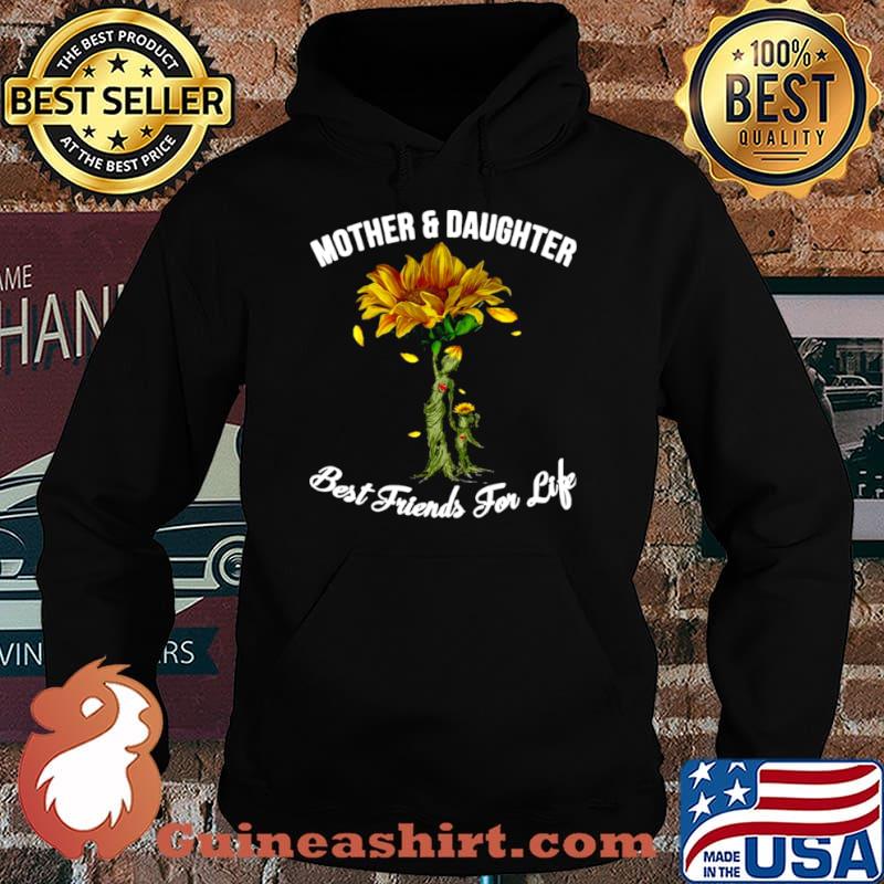 Mother And Daughter Sunflower Best Friends For Life Hoodie