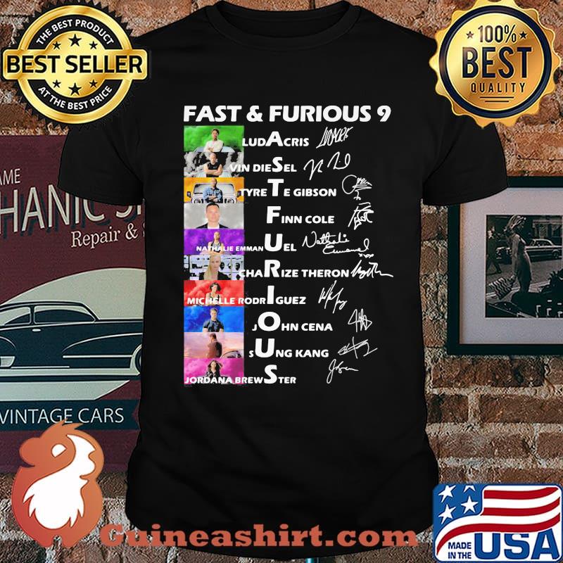 Name Player Of Fast And Furious Signature Shirt
