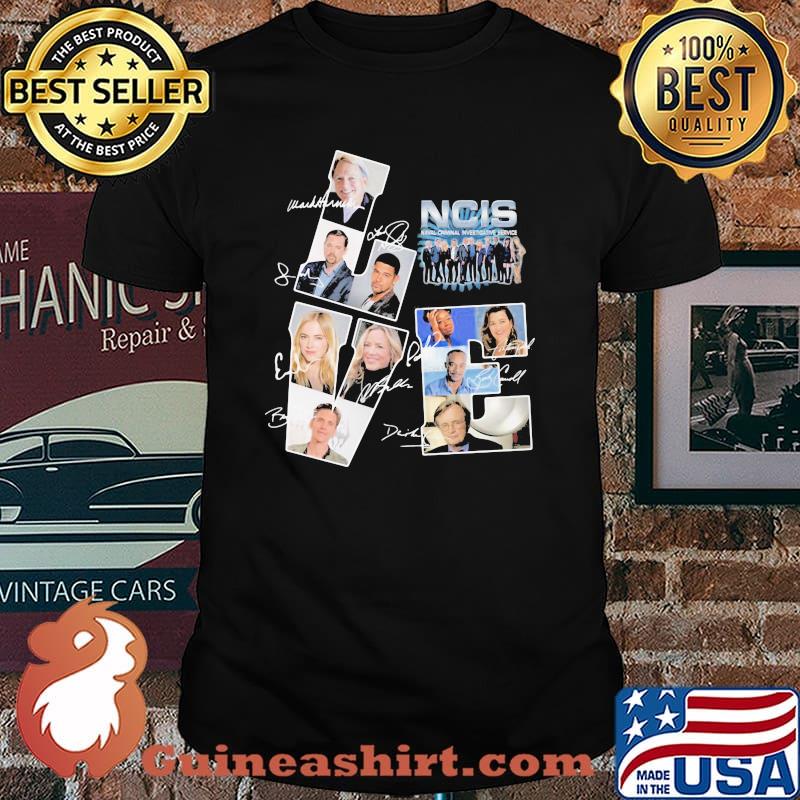 NCIS Naval Crimal Investigative Love Signature Shirt