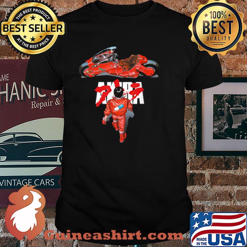 Neo Tokyo Akiras Art Motorcycle Biker Shirt