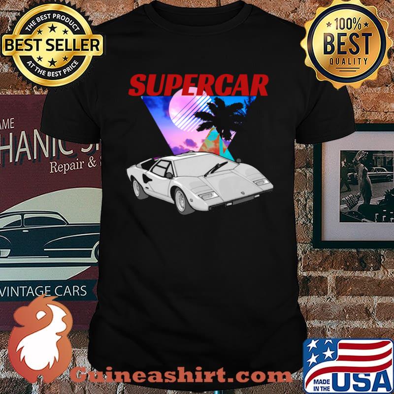 Nice retro style1990s Supercar shirt