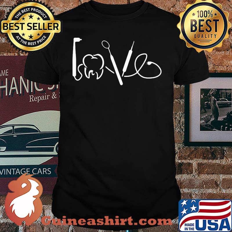 Official Amour Dentiste Journee Du Dentiste Cadeau Pour Dentiste Shirt