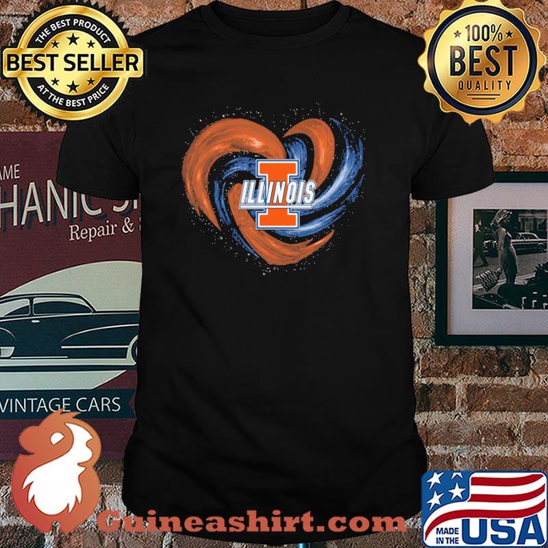 Official Heart Illinois baseball Shirt