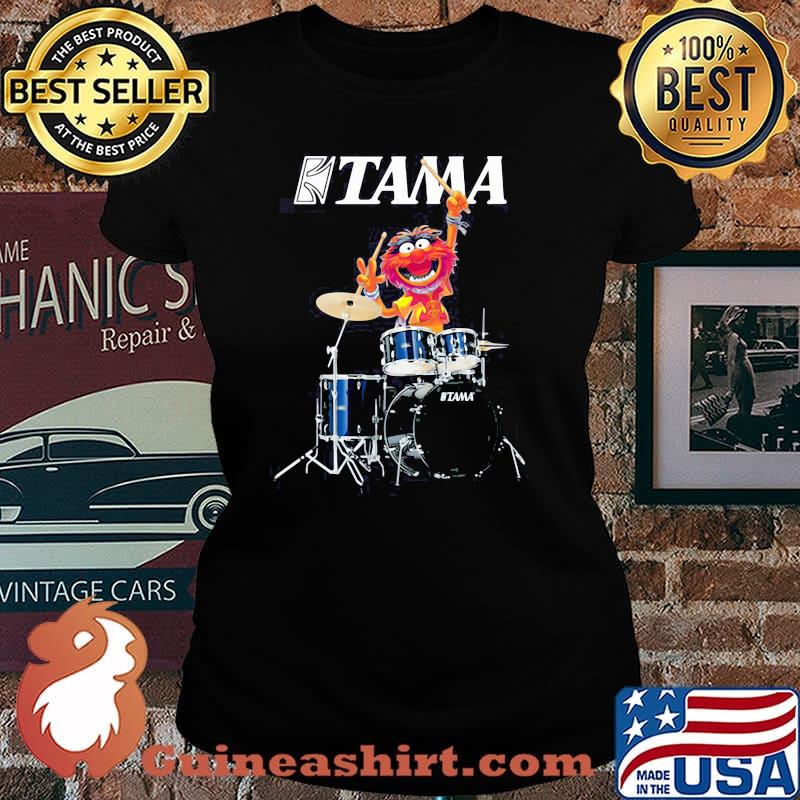 Official Muppet Drum Tama Shirt Laides tee