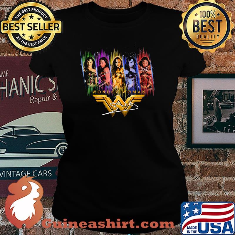Official Wonder Woman Signature Shirt Laides tee
