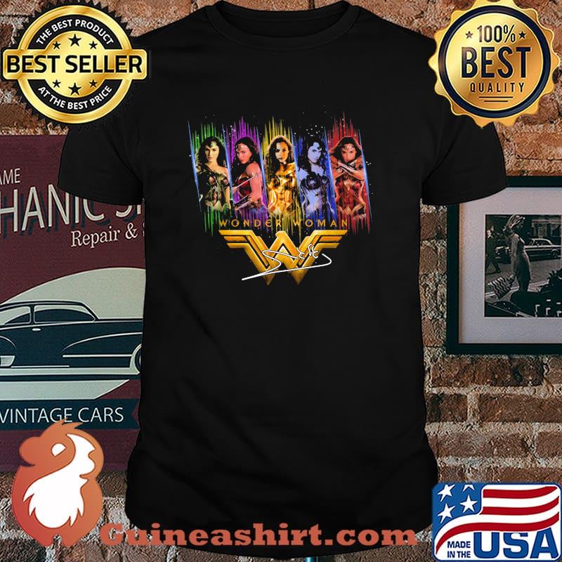 Official Wonder Woman Signature Shirt