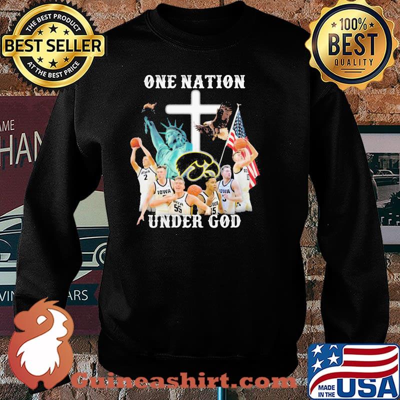 One Nation Under God Iowa Hawkeyes Shirt Sweater