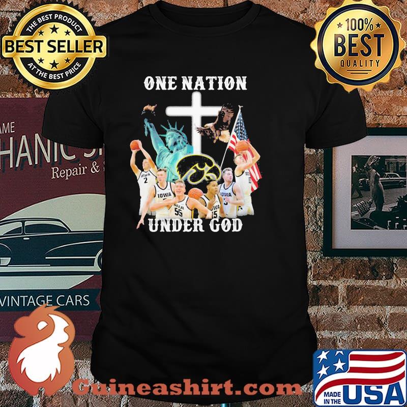 One Nation Under God Iowa Hawkeyes Shirt