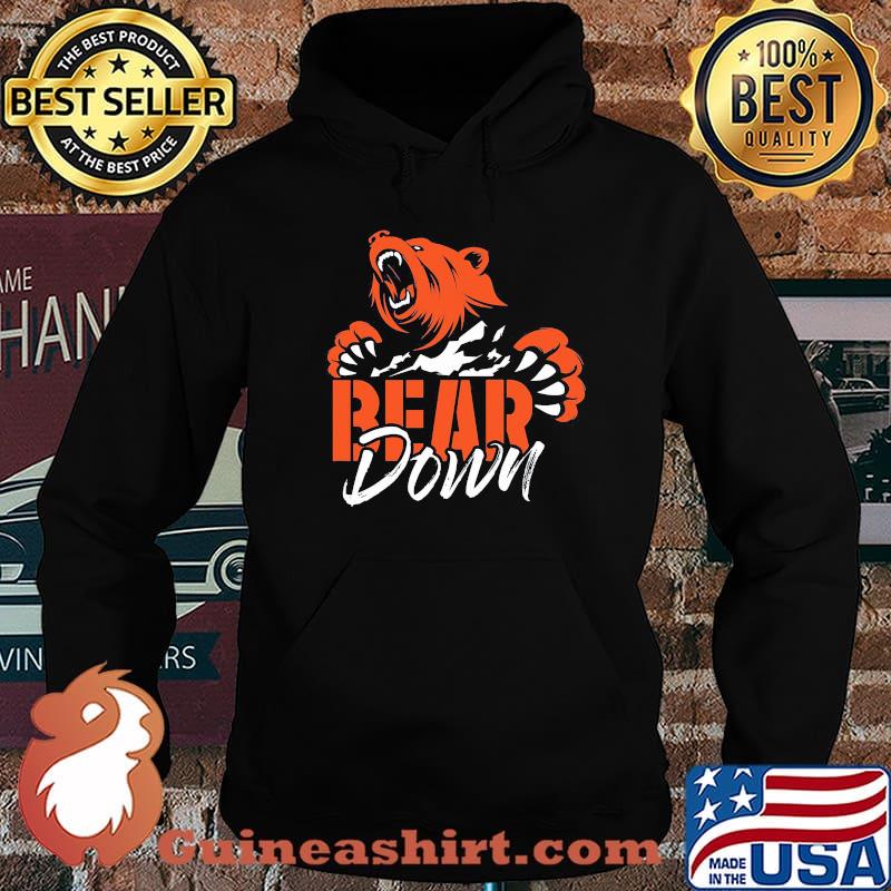 Passionists Chicago Football Fans Bear Down Shirt Hoodie
