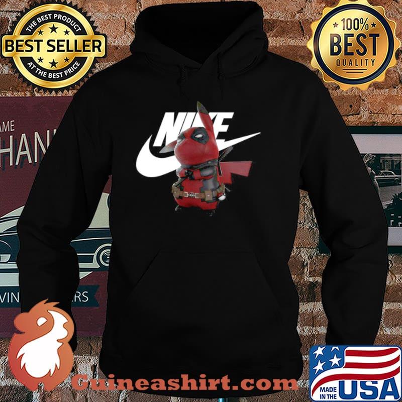 Pikachu And Deadpool Pikapool Nike Hoodie