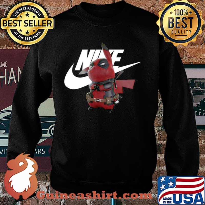Pikachu And Deadpool Pikapool Nike Sweater
