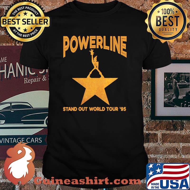Powerline Stand Out World Tour 95 Star Shirt
