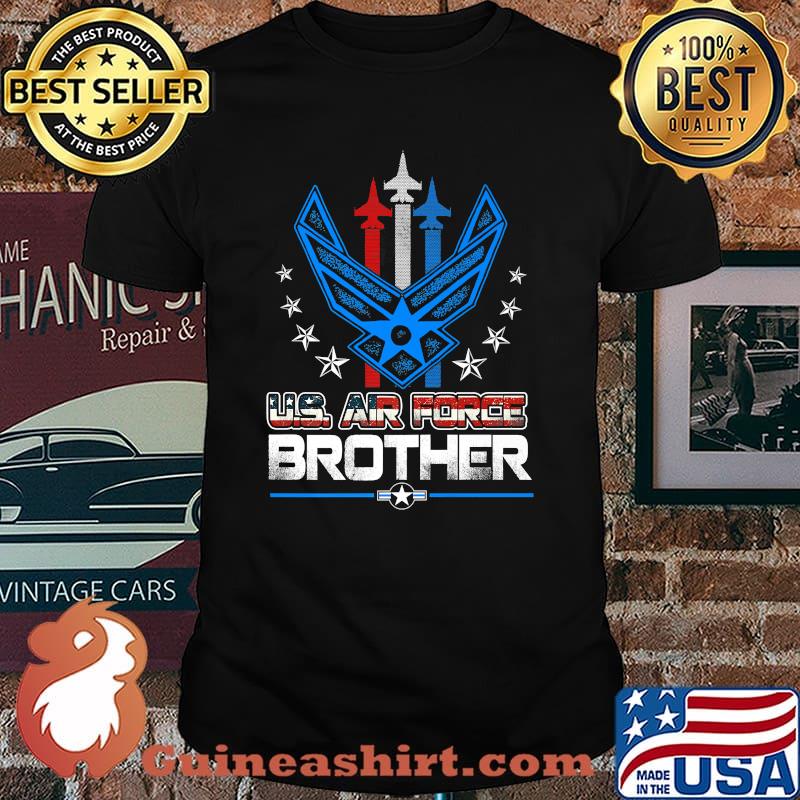 Proud Brother Us Air Force American Flag Shirt