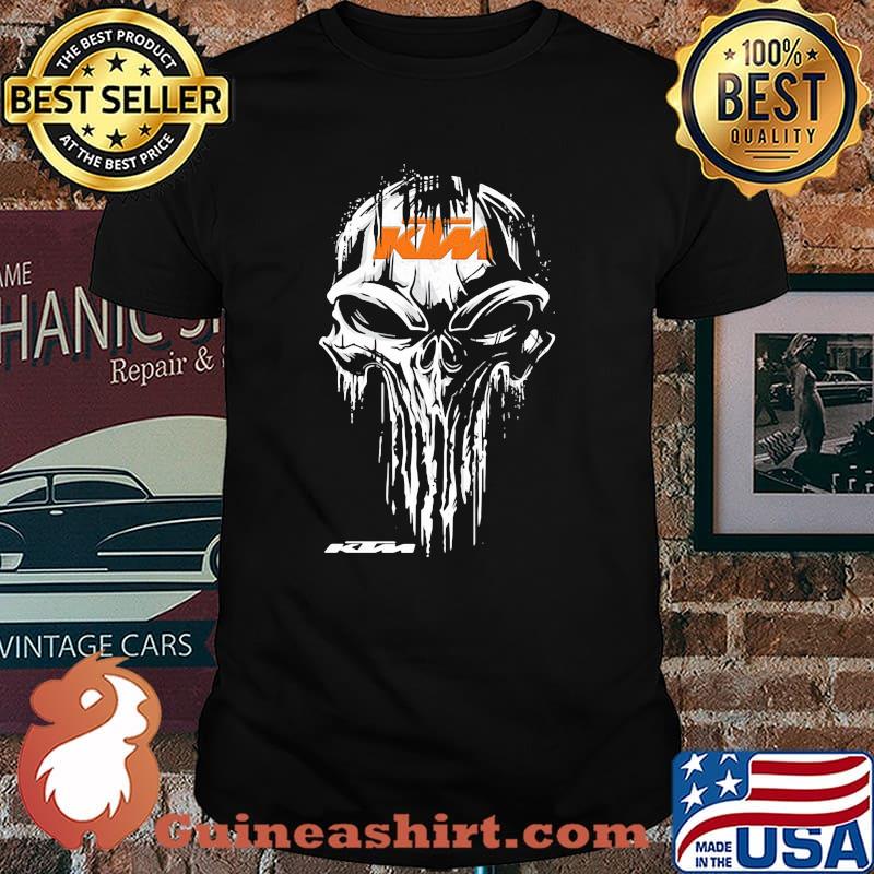 Punisher With Logo Ktm Orange Shirt