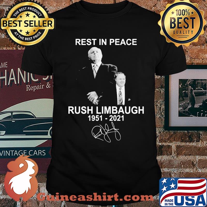 Rest In Peace Rush Limbaugh 1951 2021 Shirt