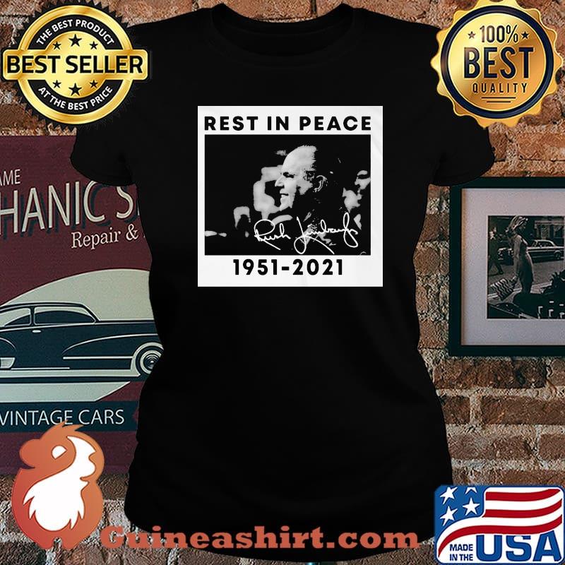 Rest In Peace Signature Rush Limbaugh 1951 2021 Shirt Laides tee