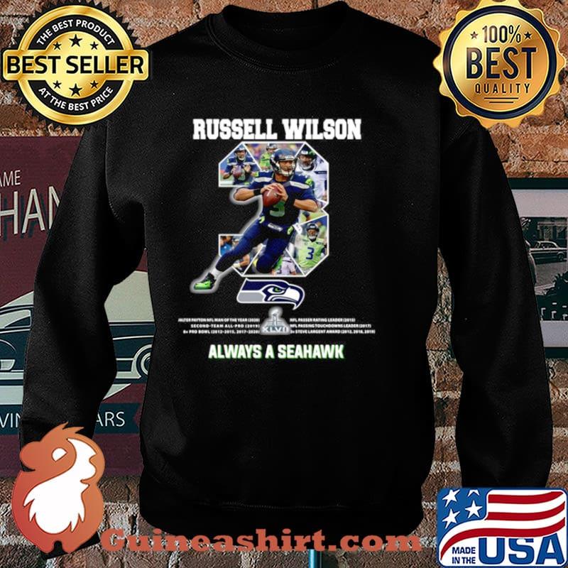 Russell Wilson 3 always a Seattle Seahawks shirts Sweater