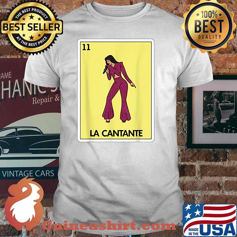 Selenas Quintanilla La Cantante Lottery Mexican Lottery Shirt