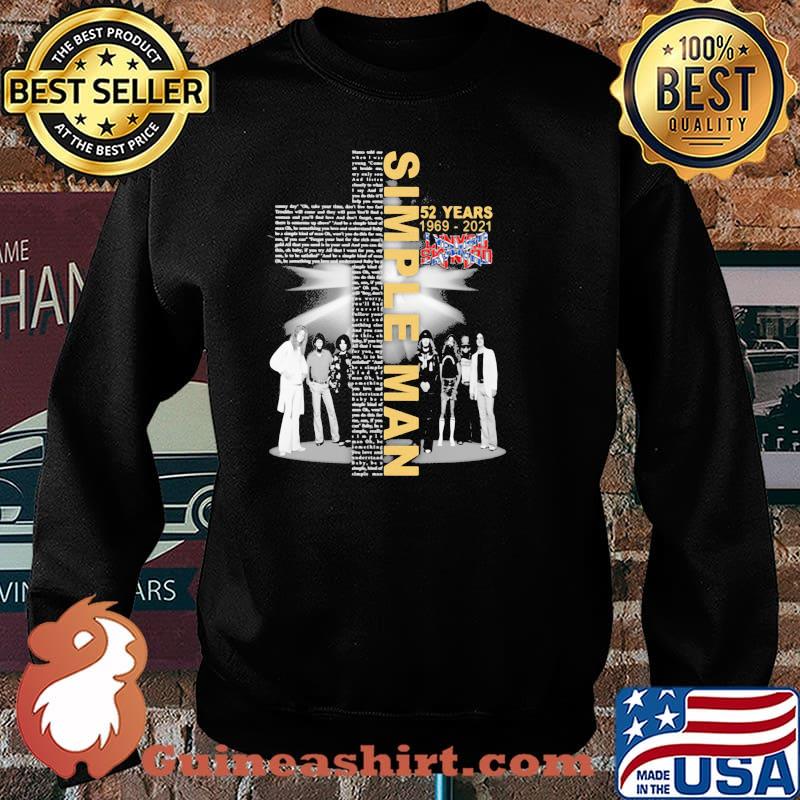 Simple Man 52 Years 1969 2021 Siganture God Shirt Sweater