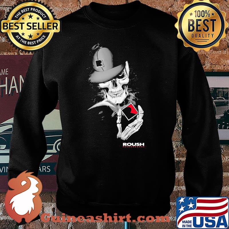 Skull wear Hat Roush Logo Shirt Sweater